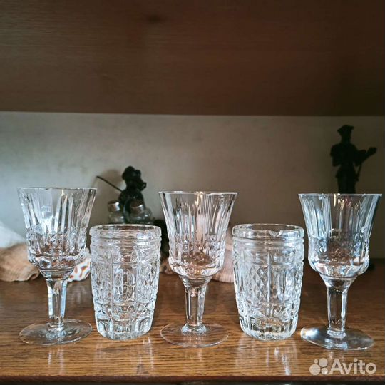 Хрустальные рюмки