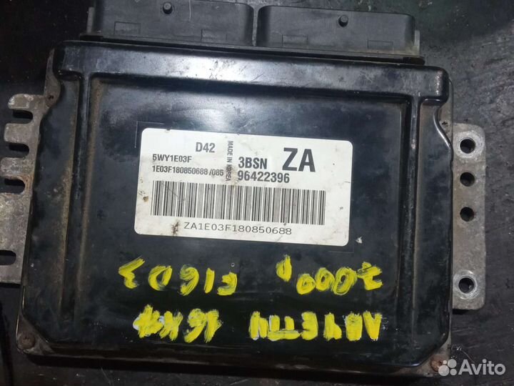 Эбу мозги на шевроле лачетти 1.6 F16D3