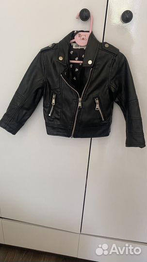 Кожаная куртка hm косуха