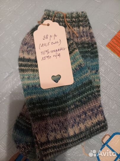 Носки вязаные ручной работы женские