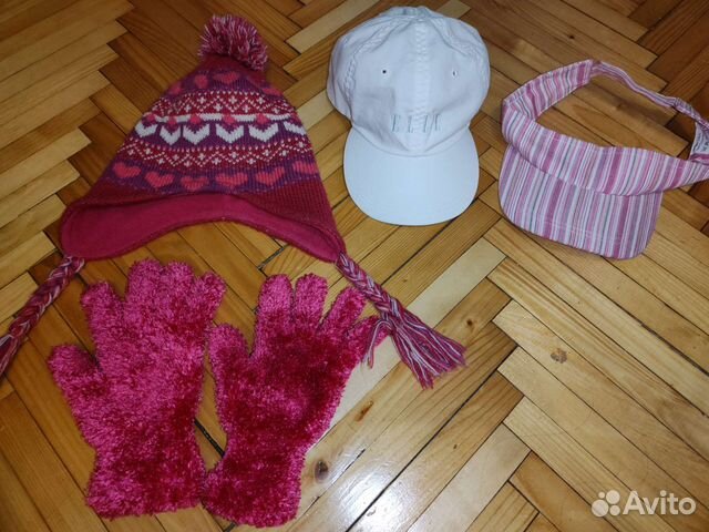 Шапка для девочки 50 - 52 размер