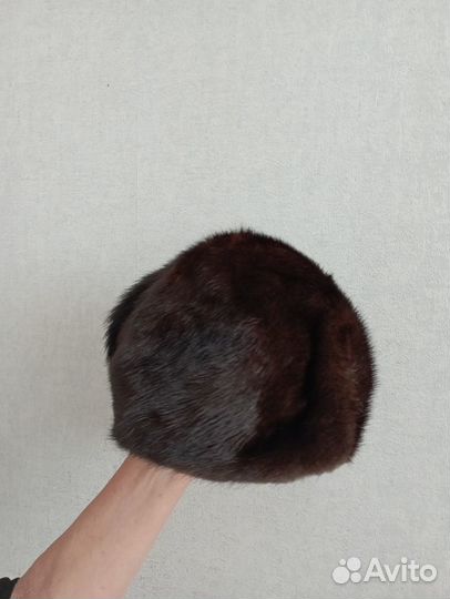 Шапка норковая женская