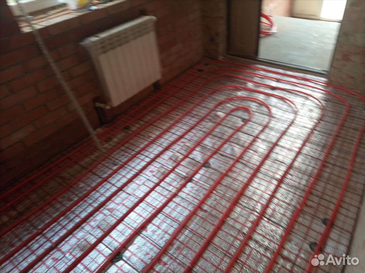 Сантехник. Монтаж отопления.Водопровод.Тёплый пол