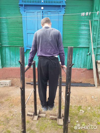 Стойка для штанги,брусья, турник, 3 в одном, торг