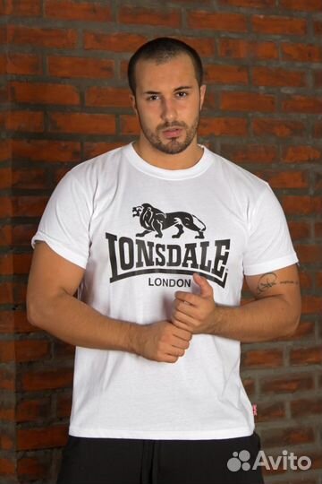 Футболка Lonsdale MTS001 цв белый
