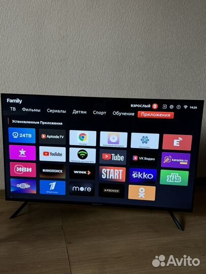 Телевизор SMART tv topdevce