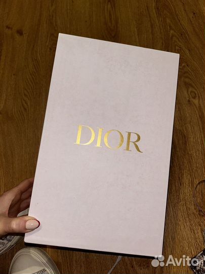 Кеды белые Dior