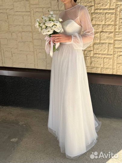 Свадебное платье 40 42