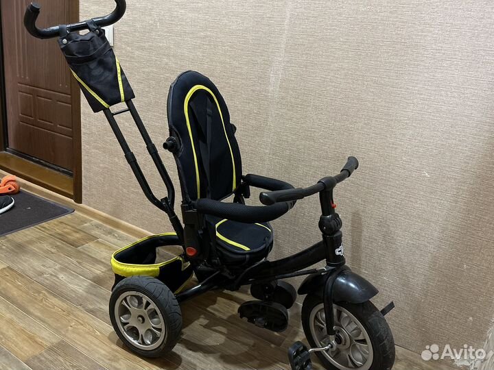 Трехколесный велосипед коляска