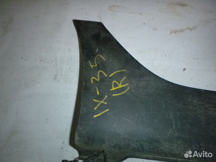 Накладка на порог правая hyundai IX35 2010-2015