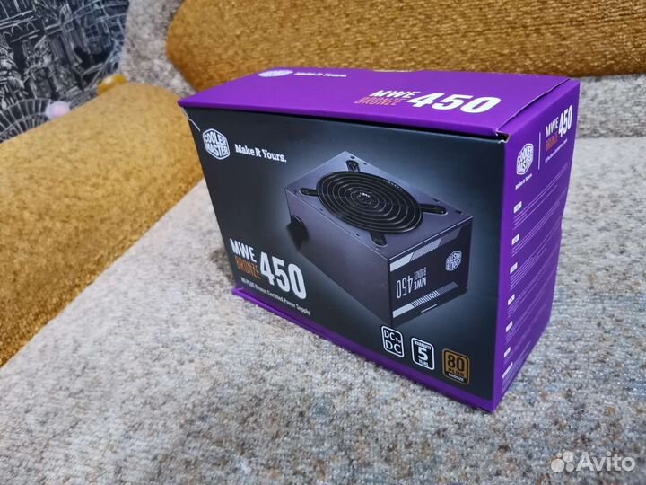 Блок питания cooler master ATX 450W