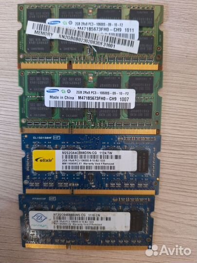 Оперативная память sodimm DDR3