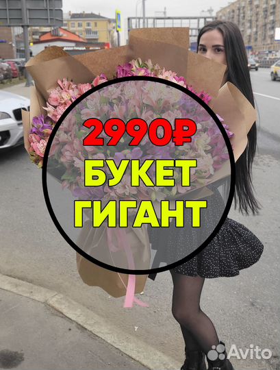 Шикарные Букеты из Свежих Альстромерий