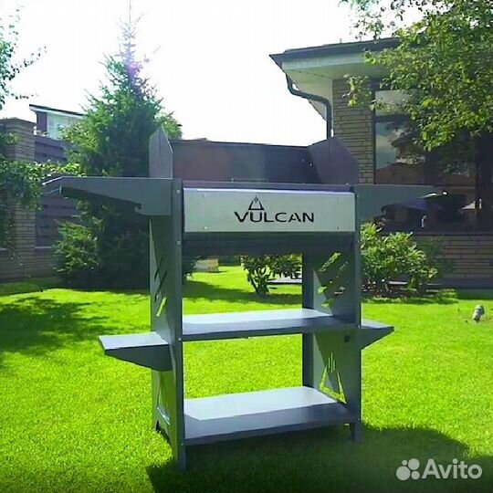 Сборный мангал с ветрозащитой