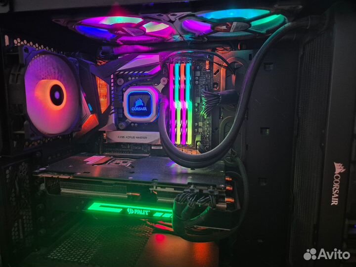 Игровой компьютер intel core i9 9900k, 32gb озу