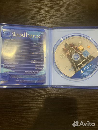 Bloodborne ps4 диск