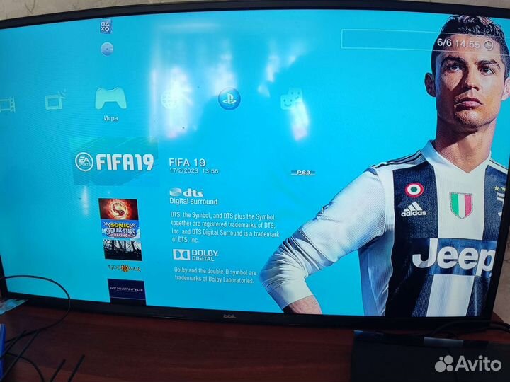 Игровая приставка sony playstation 3 супер Слим