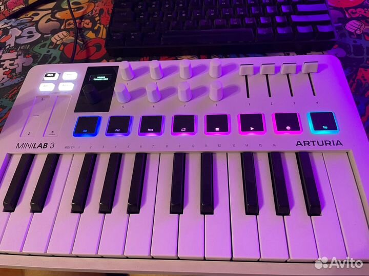 Midi клавиатура arturia minelab 3