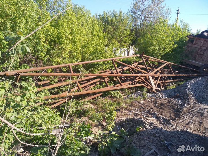 Фермы металлические для ангара бу