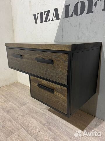 Подвесная тумба с ящиками