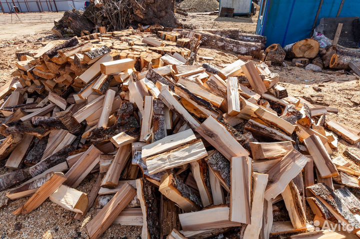 Дрова в сетках