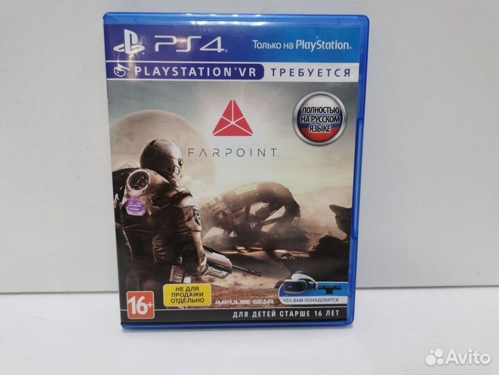 Игровые диски. Sony Playstation 4 Farpoint