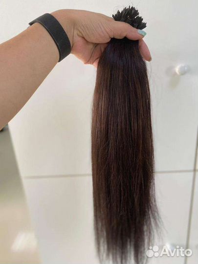 Волосы для наращивания 60 см бу