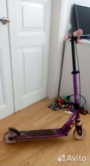 Самокат Городской детский oxelo с ручным тормозом