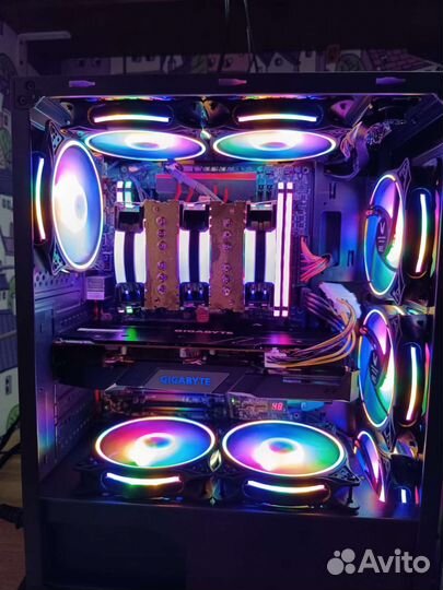 Игровой пк intel core i7 8 ядер 16 потоков