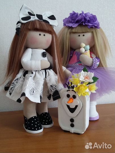 Интерьерные куклы ручной работы