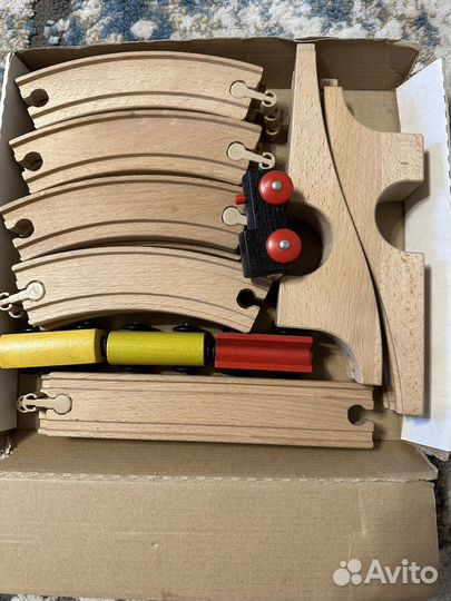 Деревянная железная дорога IKEA лиллабо