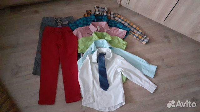 Вещи пакетом на мальчика 104 110