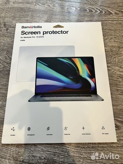 Защитная пленка, матовая, Macbook Pro 16”, 14”