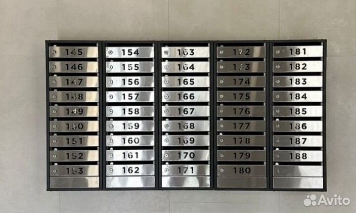 Почтовые ящики многосекционные