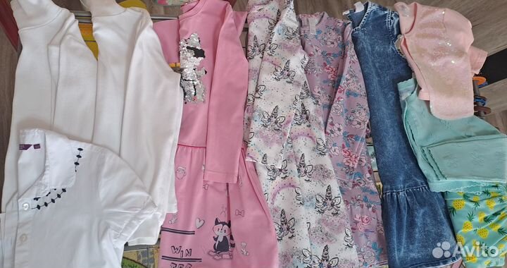 Детские вещи на девочку 116-125