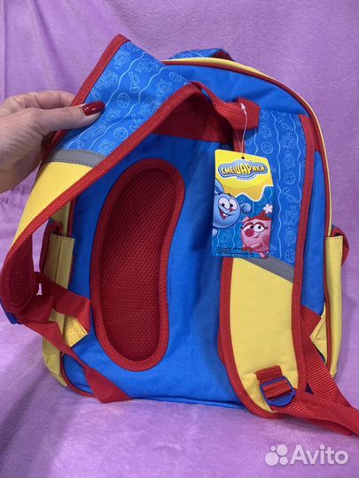 Рюкзак школьный новый смешарики