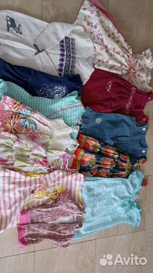 Детская одежда для девочек пакетом 104-116