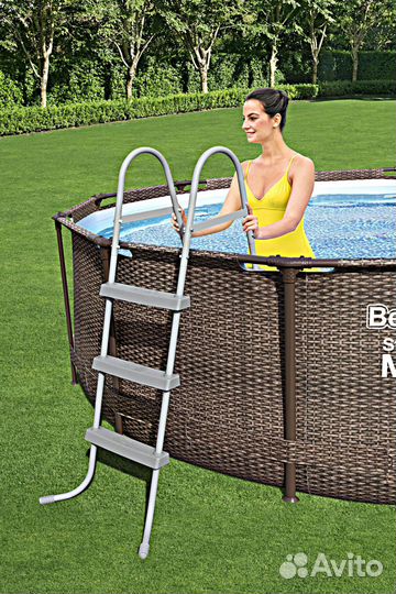 Бассейн для дачи Steel Pro Max 366х100см 