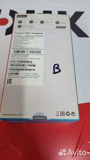 Планшет lenovo Tab 7 Essential TB-7304X