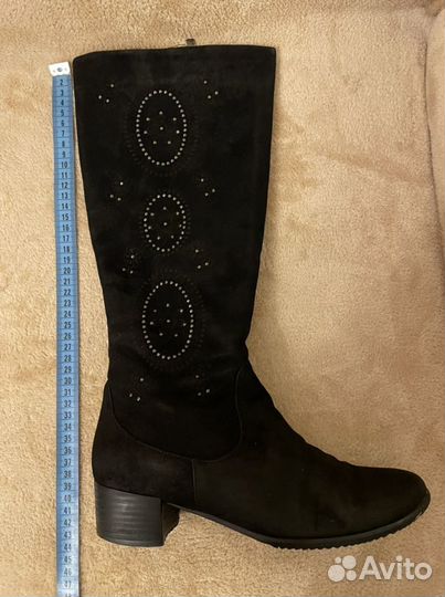 Сапоги зимние замшевые женские 39 размер