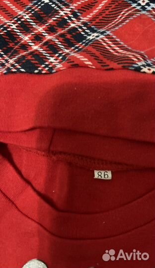 Новогодний костюм для малыша 86