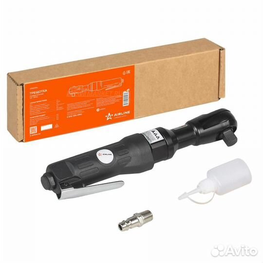 Airline ataz006 Трещотка пневматическая 1/2 70Нм