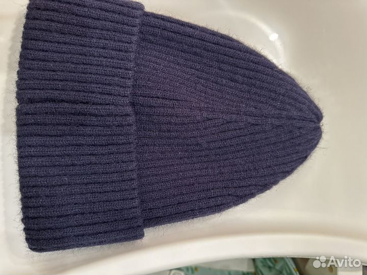 Шапка зимняя женская вязанная