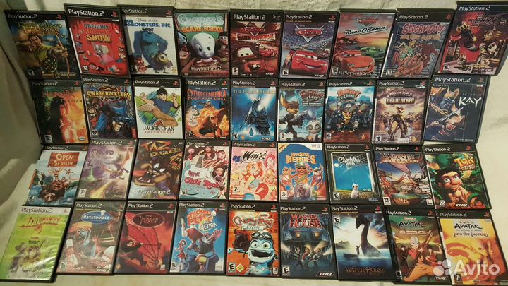 Диски для sony ps2