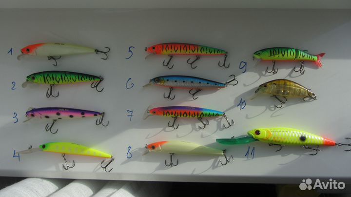Воблеры Rapala, Strike Pro, Bandit, блёсна незацеп