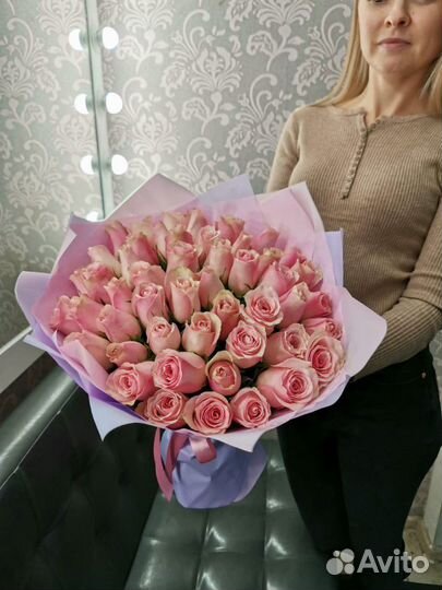 Розы, букеты, цветы с доставкой, 51 Роза