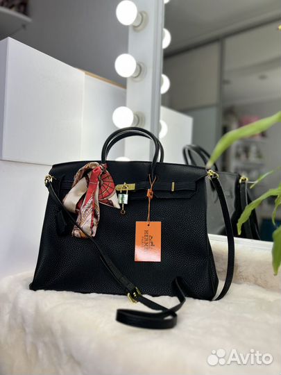 Сумка hermes birkin черная