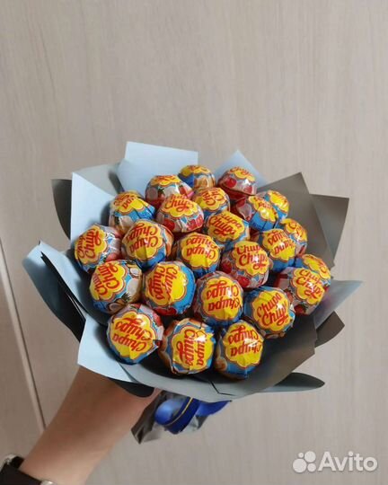 Сладкие букеты из конфет