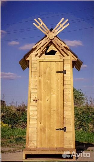 Уличный туалет домик с установкой VWY