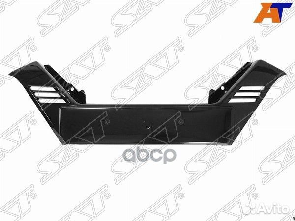 Молдинг бампера Nissan Qashqai 17-22 (Спереди)